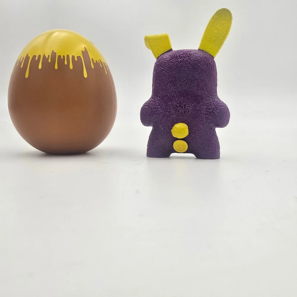 Fuggler Funny Ugly Monster Dark Purple Rabbitacular Easter Egg Edition